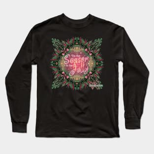 Christmas decorations season jolly Long Sleeve T-Shirt